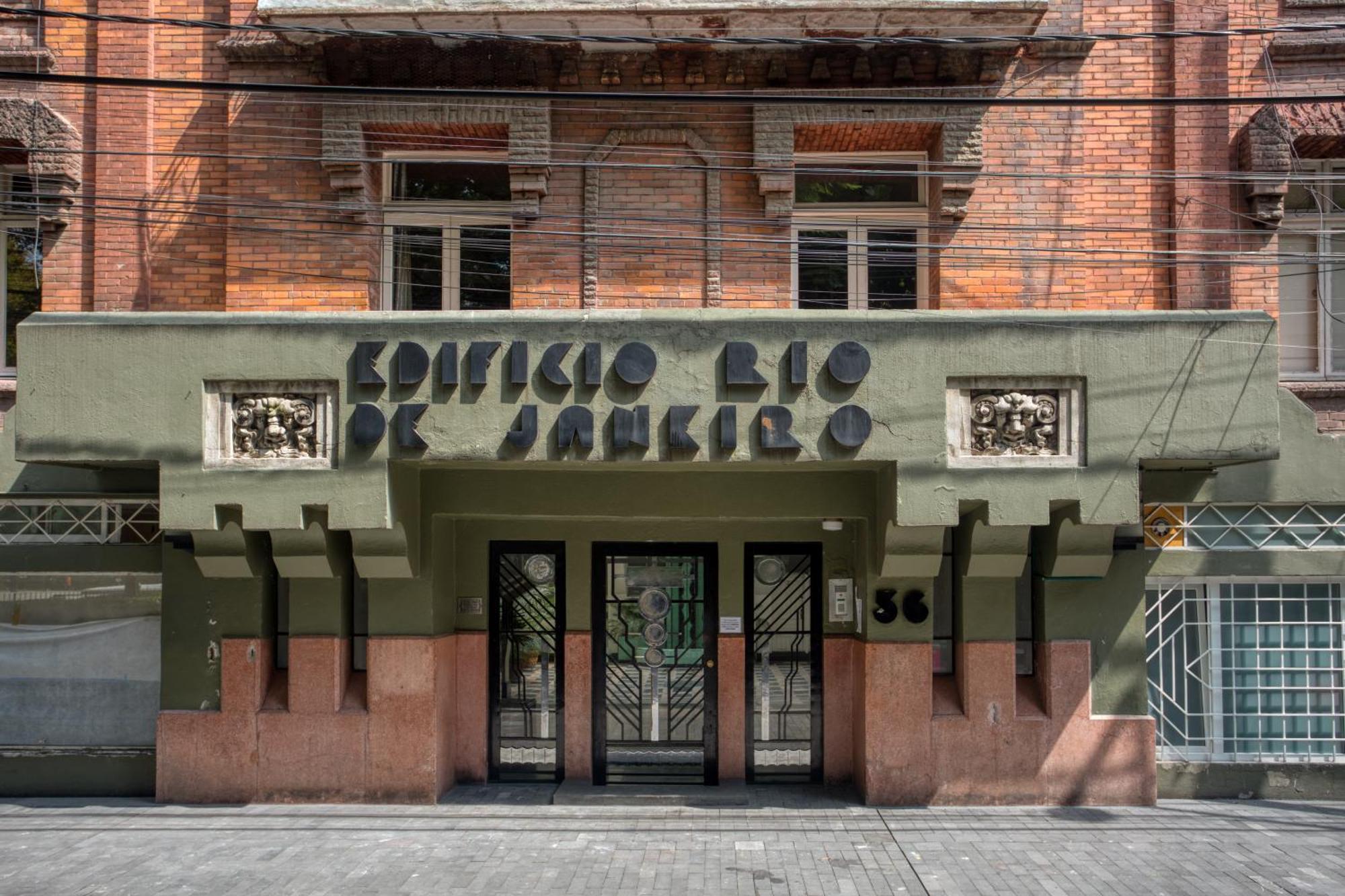 Edificio Art Deco En Roma Norte México DF Exterior foto